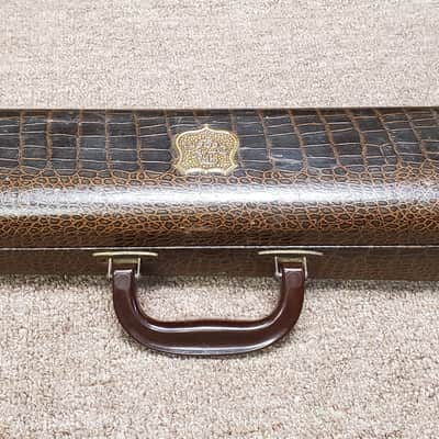 AT Metal Clarinet in Bb new leather pads 1930's ? 1940's - Nickel chrome VIDEO image 24