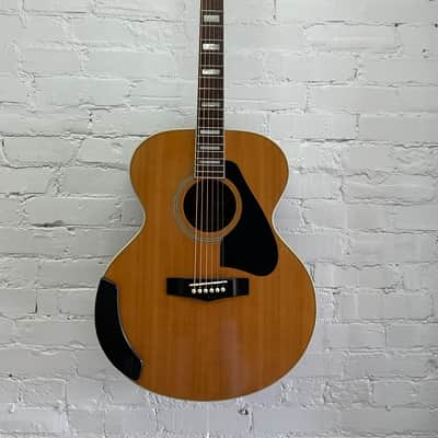Vintage Yamaha CJ-818 Country Jumbo Acoustic Guitar Natural | Reverb