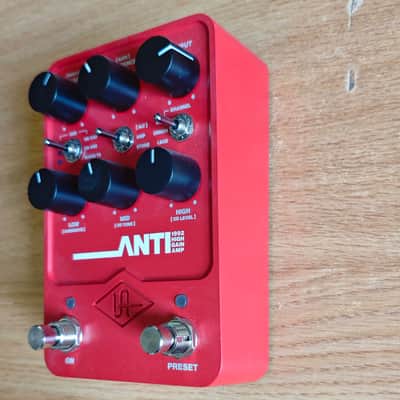 Universal Audio ANTI 1992 High Gain Amp  2024 - Present Red image 4