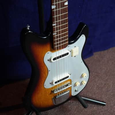 Guyatone LG55W 1960s Sunburst image 7