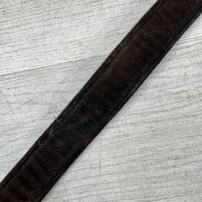 Gretsch Vintage Leather Guitar Strap - Black image 11