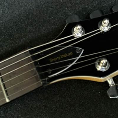 Hofner CT Series HCT-SH-D-BL Double Pickup Shorty DeLuxe Travel / Mini Electric Guitar with Gig Bag image 8