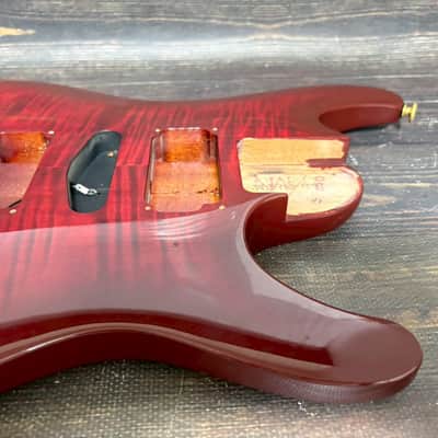 1993 Ibanez S540FM Body Mahogany Transparent Red Made in Japan image 3