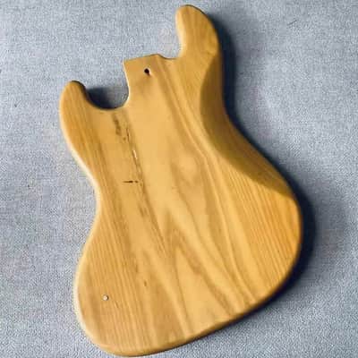 Ash Wood 4 String Jazz J Bass Style Body image 6