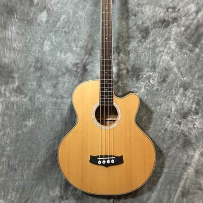Tanglewood TAB1-CE Natural Satin Acoustic Electric Bass With Fishman Pickup image 1