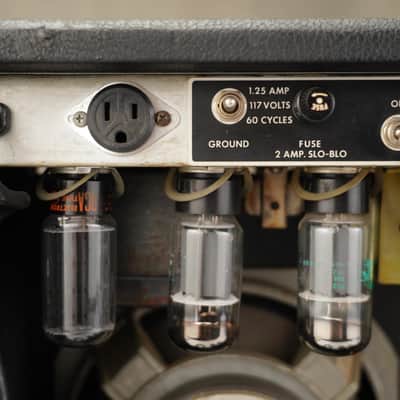 1974 Fender Vibrolux Reverb 40W 2x10" Guitar Combo Amplifier #55930 image 14
