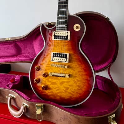 Gibson Les Paul Custom 2014 - Quilt Top - Bourbon Burst LEFT image 3