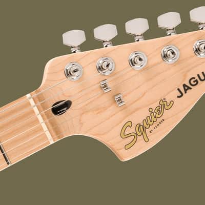 Fender Squier Affinity Series Jaguar Electric Guitar, Mystic Metallic Brown image 5