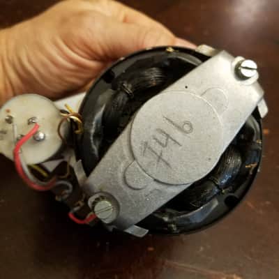 Tandberg 74B 741B Engel Synchronous Motor and Jensen paper capacitor ES4027/4C 165V 60Hz 1964-1966 - Red image 4