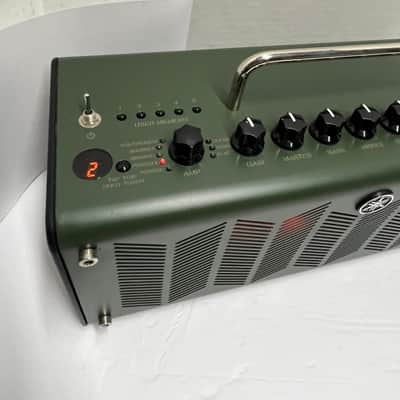 Yamaha THR10X 10 Watt Desk Top Mini Guitar Amplifier High Gain METAL THR 10X Amp Portable Modeling Combo Amp EVH D 2 x 3" Stereo Digital Speakers 2013 - 2018 Camouflage Green Hi-Gain Steel Panther Approved. Original Box. image 5