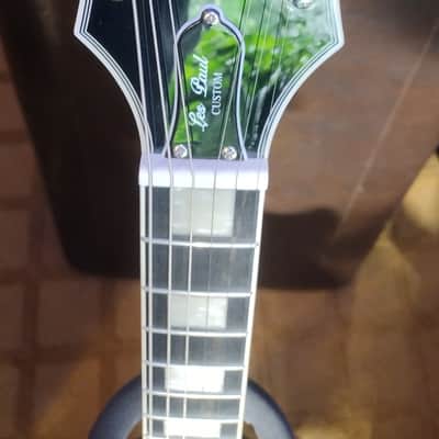 Epiphone Adam Jones Signature Art Series Les Paul Custom 2023 - Frazetta "The Berserker" / Silverburst image 4