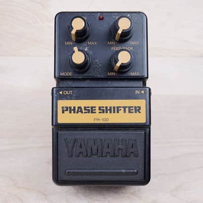 YAMAHA PH-100 フェイザーエフェクター Yamaha PH-100 Phase Shifter Pedal 1980s Black Made In Japan | Reverb