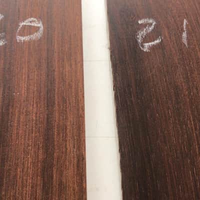 General Vintage Tone  Dalbergia Spruceana Brazilian rosewood 70 years old guitar fingerboard number 20 1950 Wood image 3