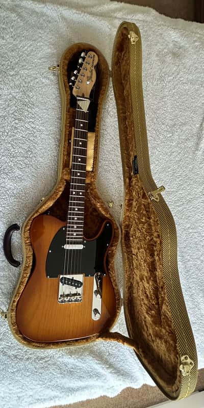 2021 Fender American Performer Telecaster – Honey Burst – Rosewood – Fender Tweed Hardshell Case image 1