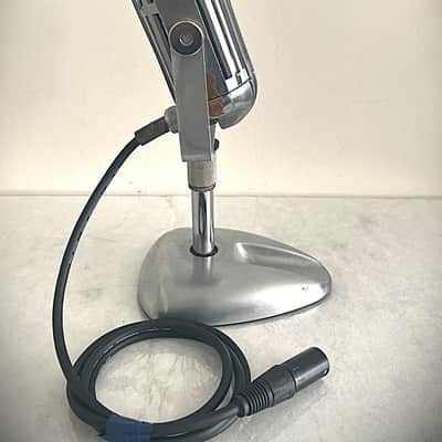 1940's era AMERICAN D9T Dynamic dual-element Microphone w/stand & cable image 3