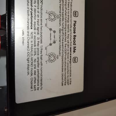 Crown Micro-Tech 600 Power Amp MT600 2000's - image 5