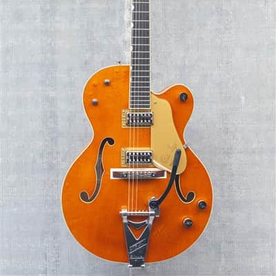Gretsch G6120T-BSSMK Brian Setzer Signature Nashville Hollow Body '59 "Smoke" with Bigsby Smoke Orange image 3