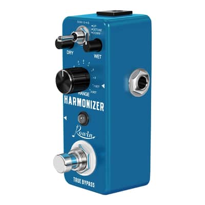 Rowin LEF-3807 Guitar Harmonizer Pedal Digital Pitch Effect Pedals Signal to Create Harmony/Pitch Shift/Detune,price include the import duty to US buyer image 2