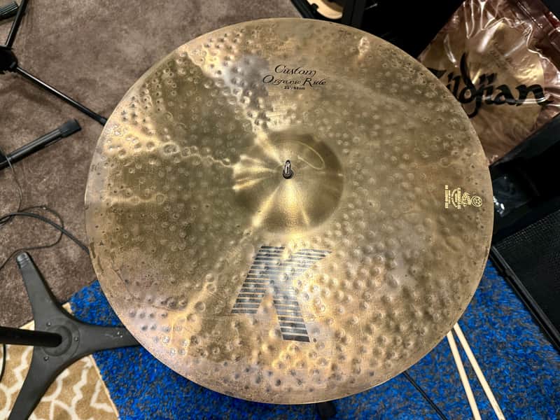 Zildjian 21" K Custom Organic Ride Cymbal image 1