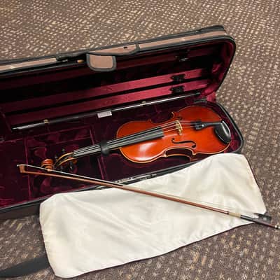 Glaesel Violin 4/4 (full size), Bow, and Case image 2