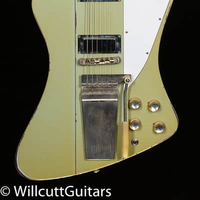 Gibson Custom Shop 1963 Firebird V w/ Maestro Vibrola Murphy Lab Heavy Aged Antique Frost Blue (893) image 3