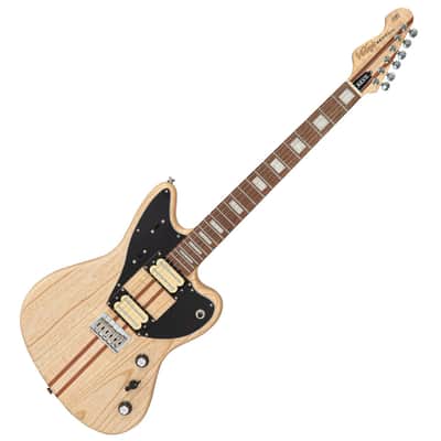 Vintage REVO Series 'Integra' Guitar ~ Satin Natural image 2