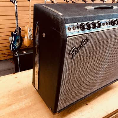 Fender Twin Reverb Silver Face 1974 Vintage Guitar Tube Combo Amp image 4