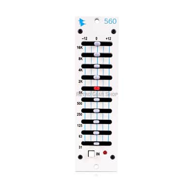 API 560 Special Edition Cream 500 Series 10-Band Graphic EQ Equalizer Module image 1