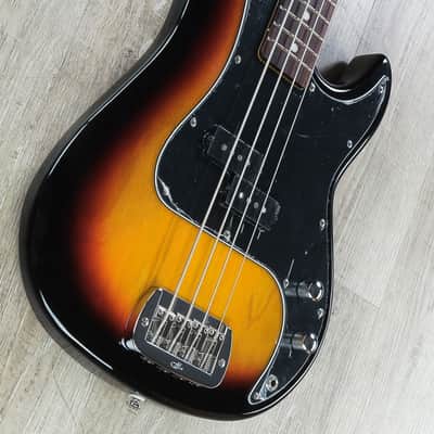 G&L Tribute LB-100 4-String Electric Bass, Brazilian Cherry Fingerboard - 3-Tone Sunburst image 2