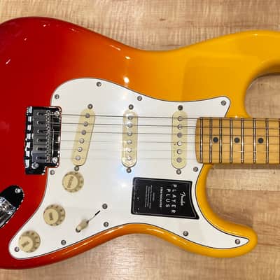 Fender Player Plus Stratocaster Electric Guitar 2021 Tequila Sunrise image 4