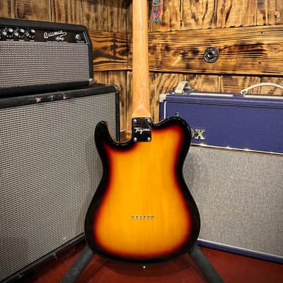 Tagima TW-55 T-Style Guitar with Maple Fretboard Sunburst image 4