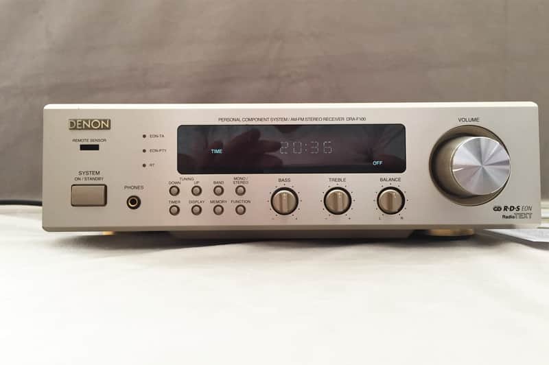 AMPLIFICATEUR AMPLI TUNER DENON DRA-F100 HIFI RECEIVER PHONO TAPE ( D-F100 ) image 1