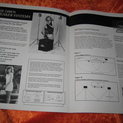 Dawn Speaker Systems Sales Product Brochure 1995 image 3