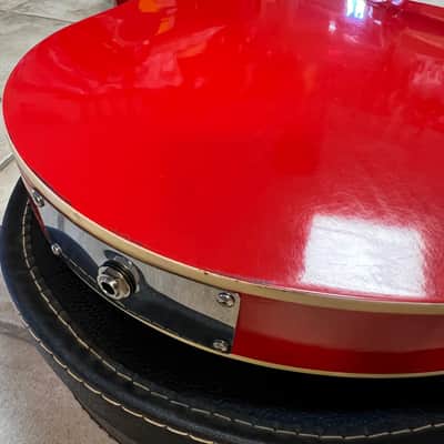 1967 Coral Vincent Bell Firefly Red Danelectro image 10