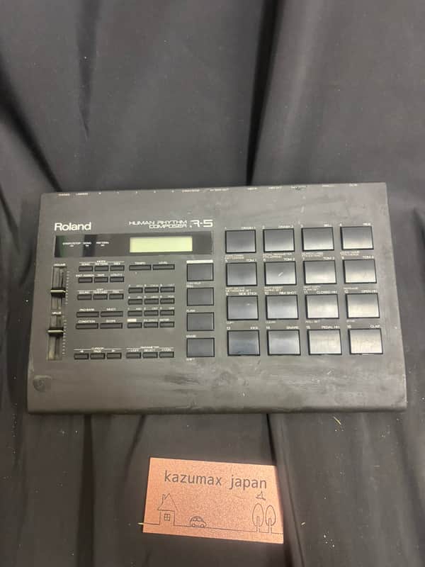 Roland R-5 Human Rhythm Composer Digital Drum Machine Sequencer Tested image 1