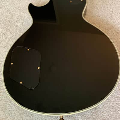 2010 Gibson Les Paul Custom 1960 Black Beauty "Gold Book" 50th Anniversary image 7
