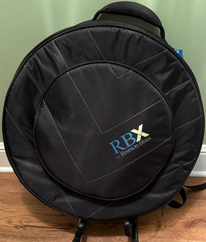 RBX by Reunion Blues Cymbal Bag Case Deluxe Padded 22" - Black image 1