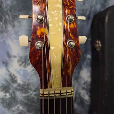 Vintage RARE 1956 Hofner 126 Club 50 Electric Guitar Pro Setup New Strings Original Hard Shell Case image 7