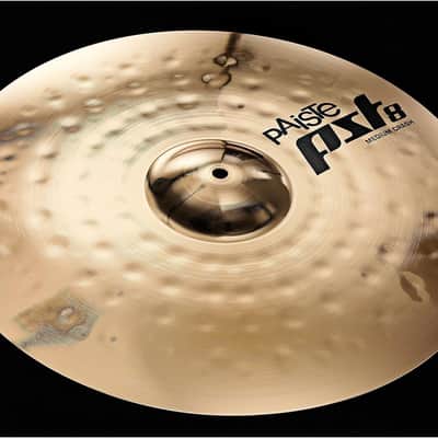 Paiste PST 8 Reflector Medium Crash Cymbals image 1