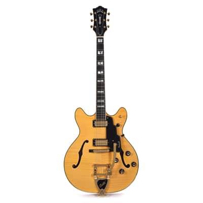 Guild Starfire VI Newark Flame Maple Blonde image 4