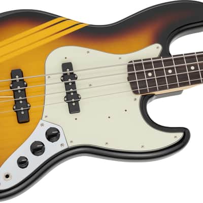 FENDER - Made in Japan Traditional 2025 Collection  60s Jazz Bass  Rosewood Fingerboard  Competition 3-Color Sunburst / Aged Natural - 5382100375 image 4