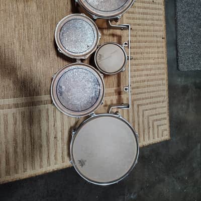 Pearl Marching Tenors (Quints) 6,8,10,12, and 13" - White Wrap image 3