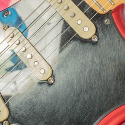 Fender - 2005 American Standard Stratocaster Electric Guitar - Candy Apple Red - w/HSC - x0559 - USED image 12