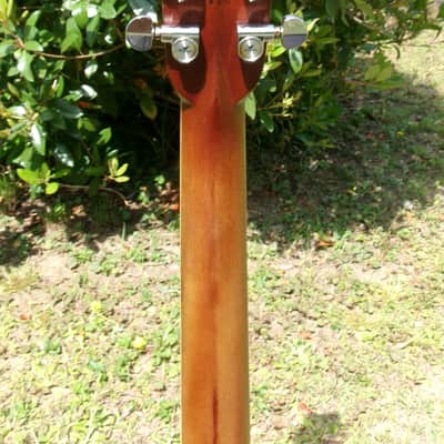 1980 Yairi YW-600 Dreadnought Guitar New Jacaranda Natural+vintage Hard Case image 9