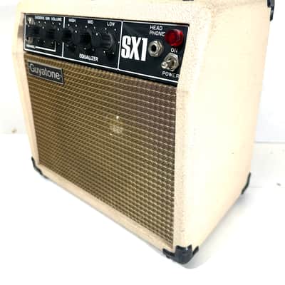Guyatone SX1 combo amp 1980s - White tolex image 2