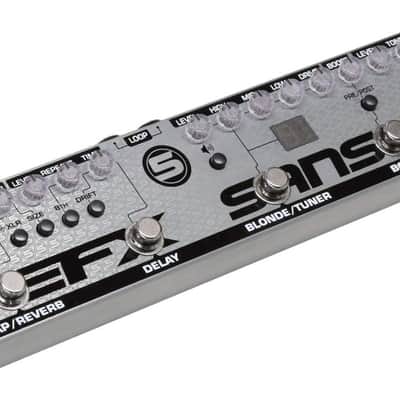 Tech 21 Fly Rig 5 V2 Multi-Effects Pedal with Overdrive, 12dB Boost and Integrated SansAmp image 2