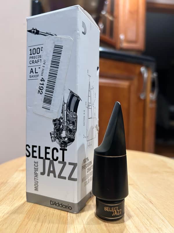D'Addario MJS-D7M Select Jazz Alto Sax Mouthpiece - D7M 2010s - Black image 1
