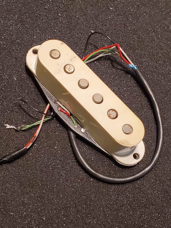(#P43) Strat Pickup. 8" Lead Wire, 5.46K image 1
