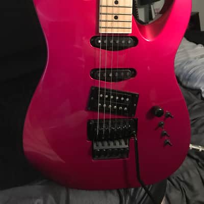 Kramer Pacer custom 1 1989 Magenta image 3