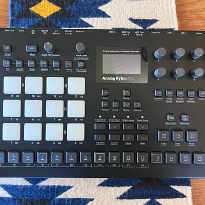 Elektron Analog Rytm MkII with Decksaver and Travel Bag